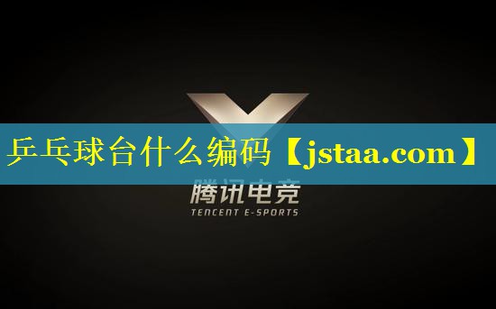 乒乓球台什么编码